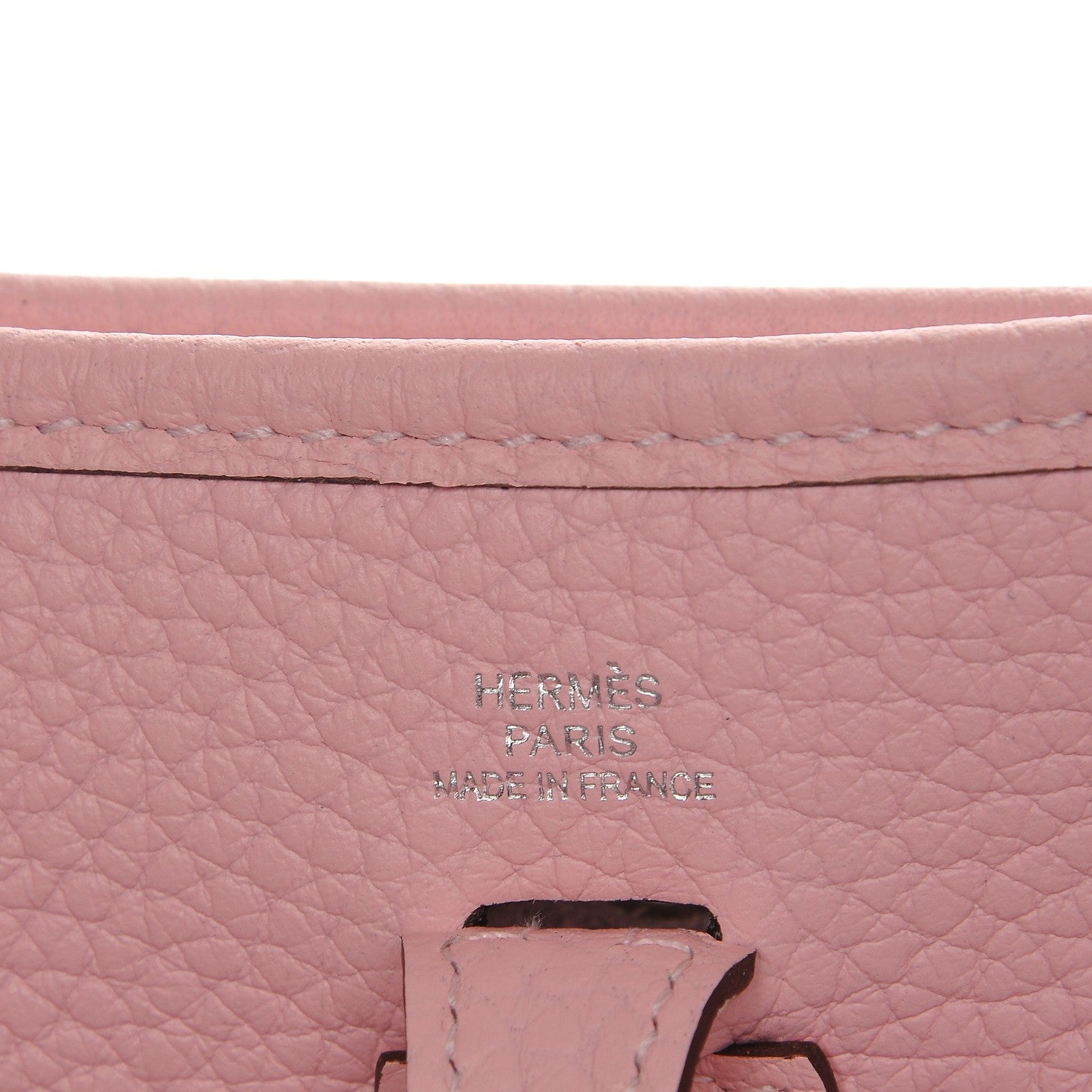 Hermes Taurillon Clemence Evelyne TPM Rose Sakura 6 of 8