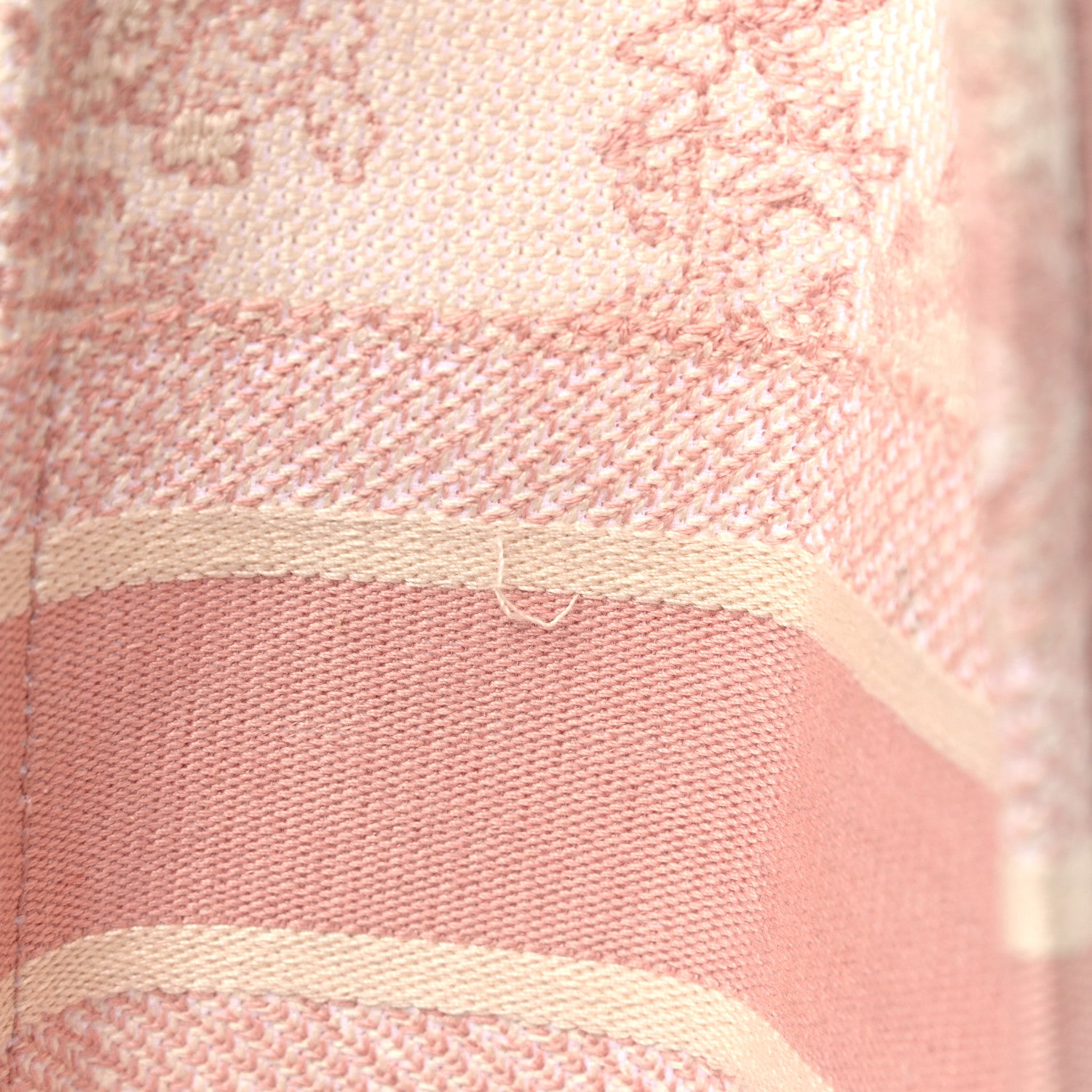 Christian Dior Canvas Embroidered Medium Dioriviera Toile De Jouy Book Tote Rose 18 of 18