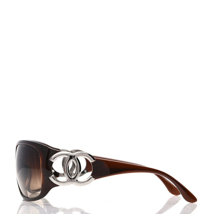 Chanel Acetate CC Sunglasses 6014 Brown 3 of 6