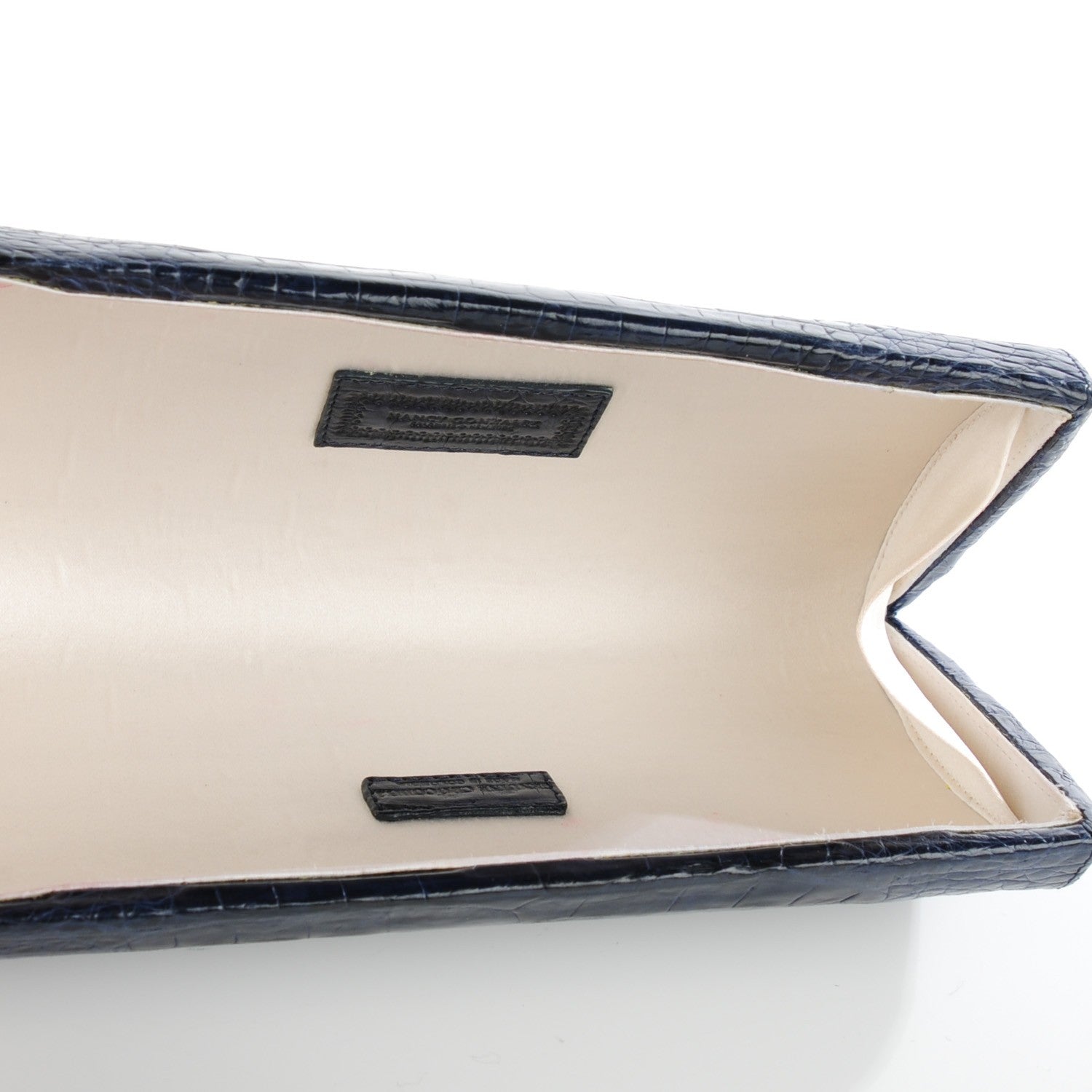 Nancy Gonzalez Crocodile Clutch Navy 5 of 9