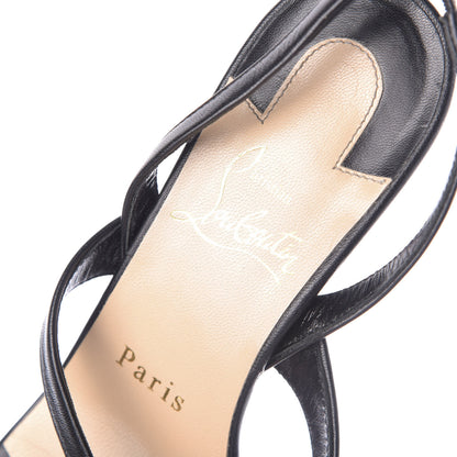 Christian Louboutin Calfskin Taralita 55 Thong Sandals 35.5 Black 8 of 10