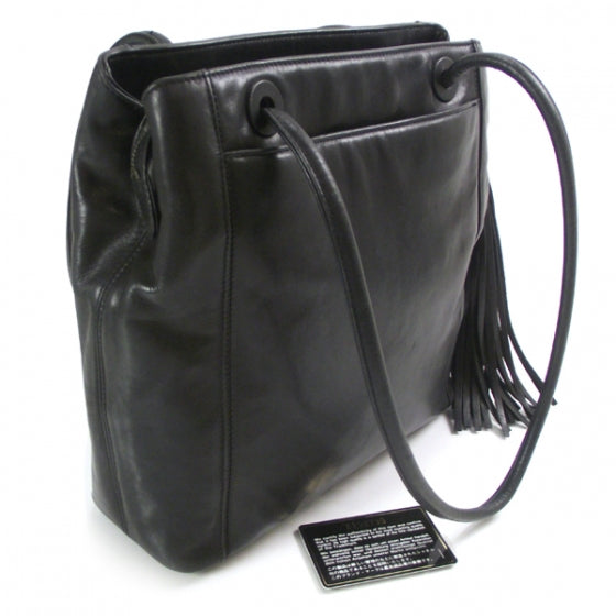 Leather Tassel Bag