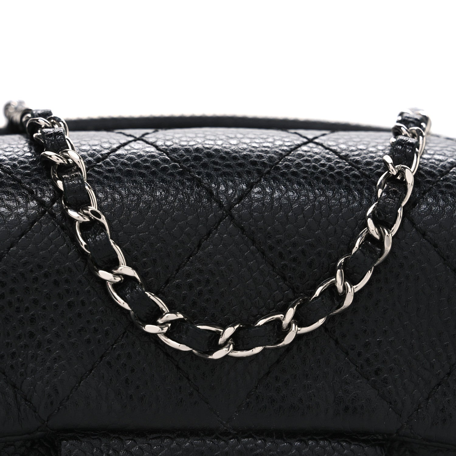 Chanel Caviar Quilted New Mini Flap Black 8 of 10