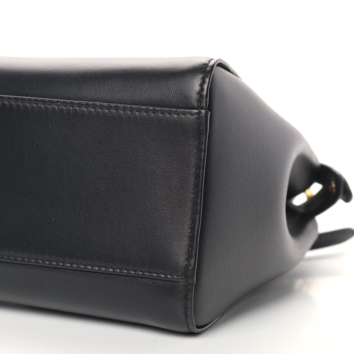 Fendi Nappa Monster Eyes Mini Peekaboo Iconic Satchel Black 11 of 12