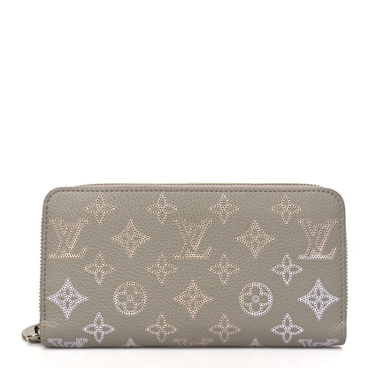 Louis Vuitton Mahina Flight Mode Zippy NM Wallet Gray 1 of 8