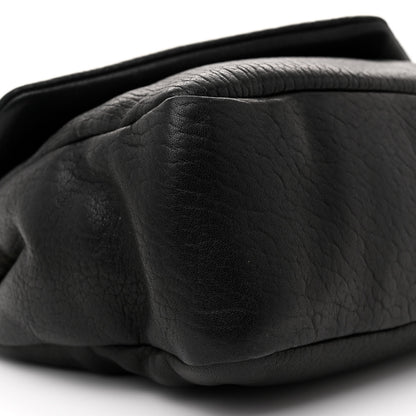 Saint Laurent Grained Lambskin Large Calypso Black 9 of 10