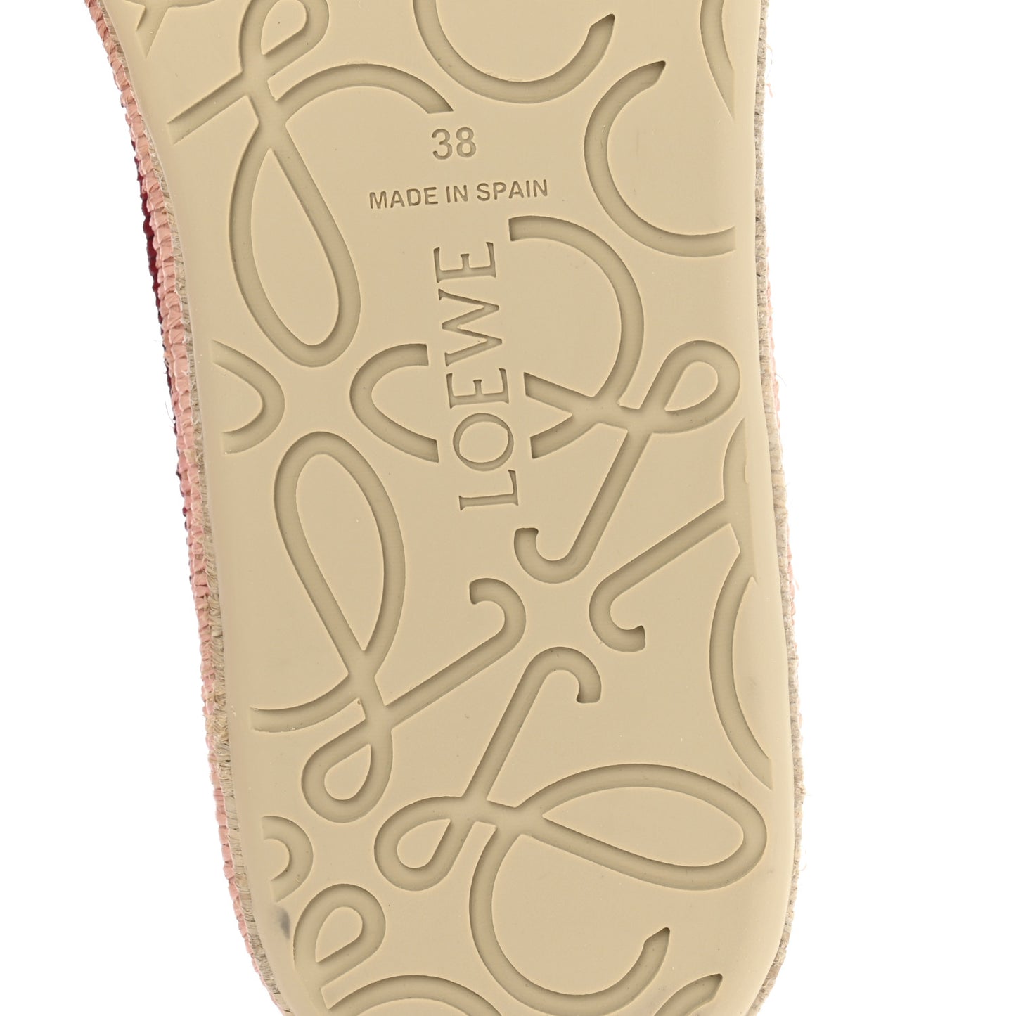Suede Raffia Rio Slipper 38 Fuchsia
