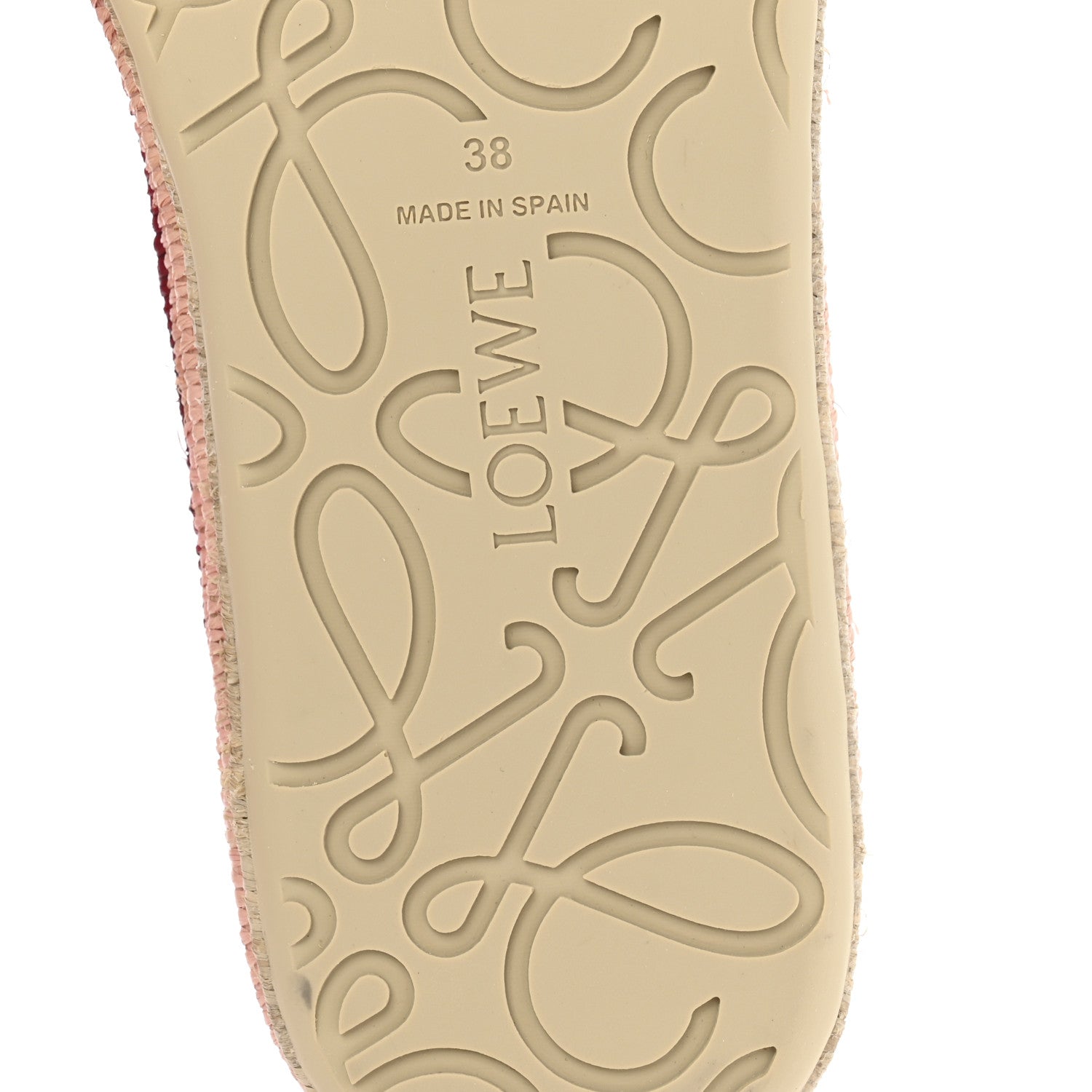 Loewe Suede Raffia Rio Slipper 38 Fuchsia 7 of 10