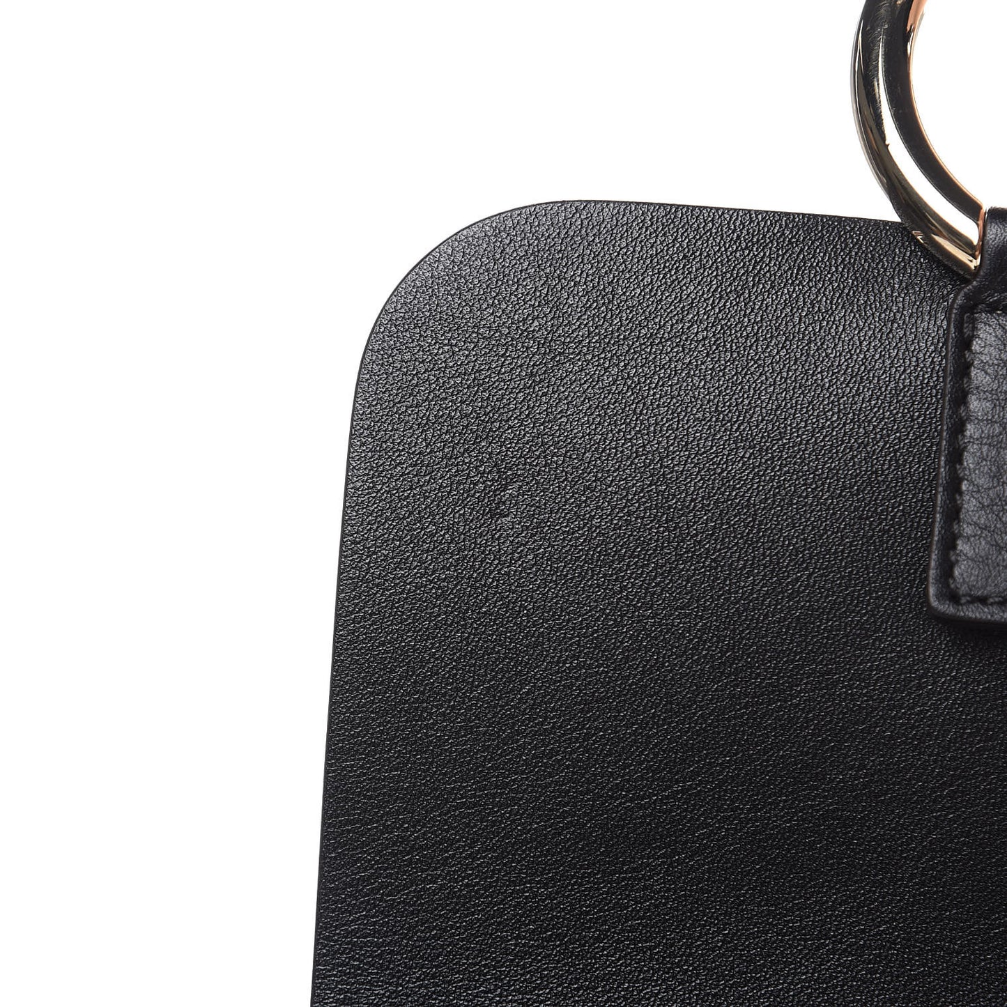 Suede Calfskin Small Faye Backpack Black