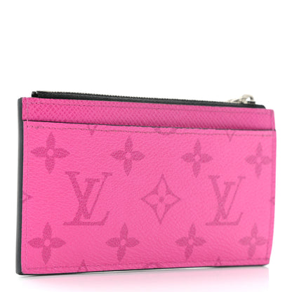 Louis Vuitton Taigarama Coin Card Holder Fuchsia 3 of 9
