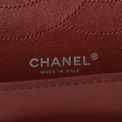 Chanel Calfskin Stitched 2.55 Reissue 227 Flap Burgundy 9 of 13