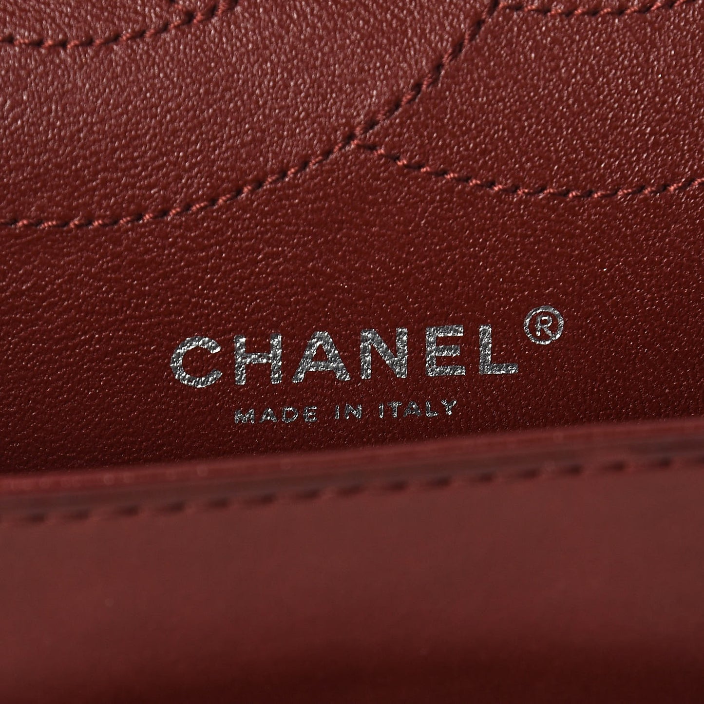 Calfskin Stitched 2.55 Reissue 227 Flap Burgundy
