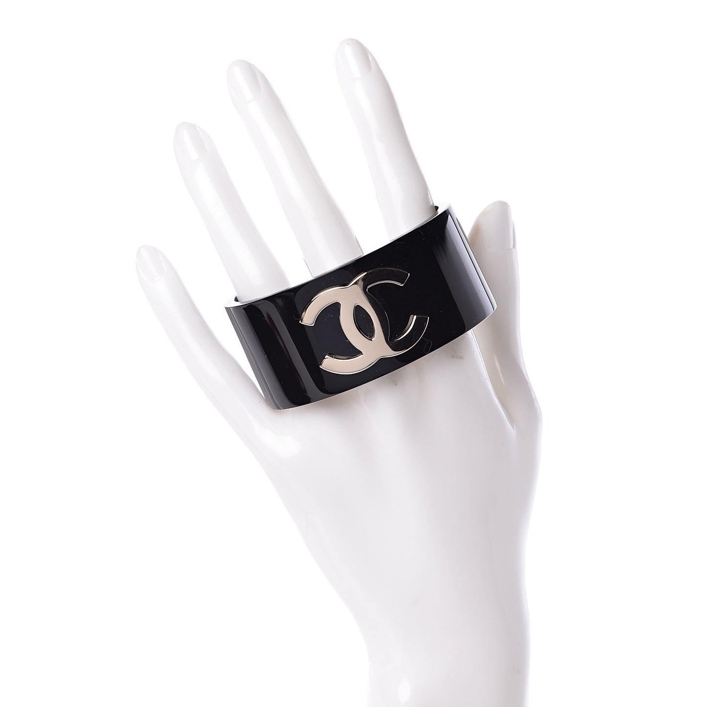 Resin CC Cuff Gold Black