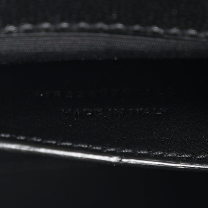 Saint Laurent Grain De Poudre Monogram Cassandre Clutch Black 7 of 11