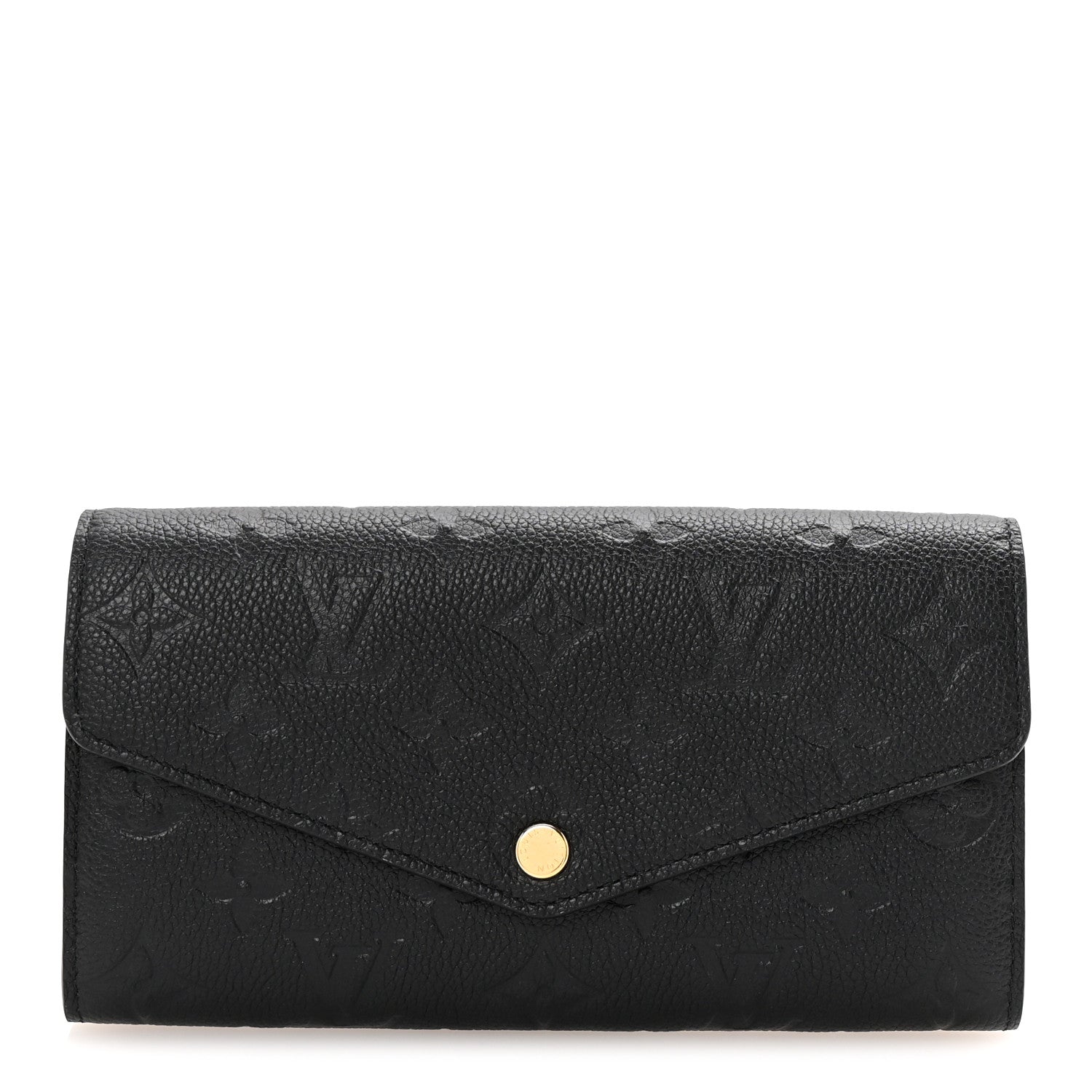 Louis Vuitton Empreinte Sarah Wallet NM Black 1 of 7