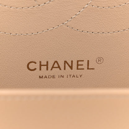 Chanel Caviar Quilted Jumbo Double Flap Beige 6 of 13