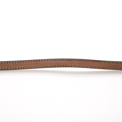 Gucci Calfskin 1973 Buckle Skinny Belt 90 36 Black 6 of 13