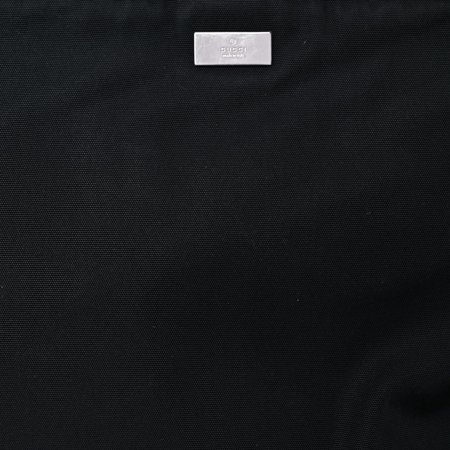 Guccissima Nylon Briefcase Black
