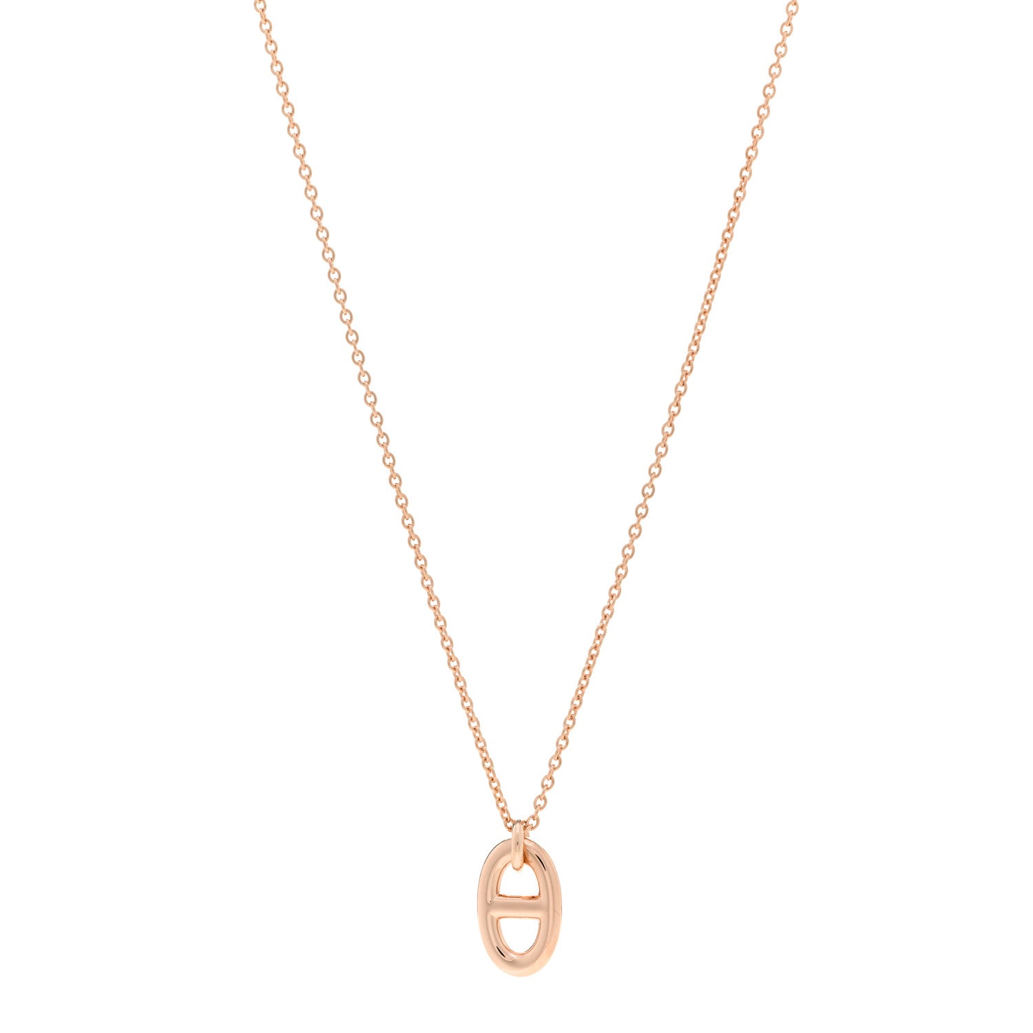 Hermes 18K Rose Gold PM Farandole Pendant Necklace 1 of 5