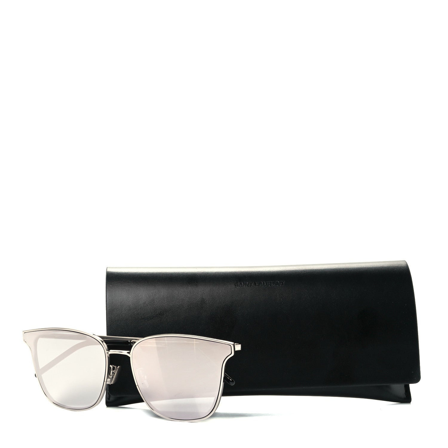 Saint Laurent Metal SL272/K Sunglasses Silver 7 of 7