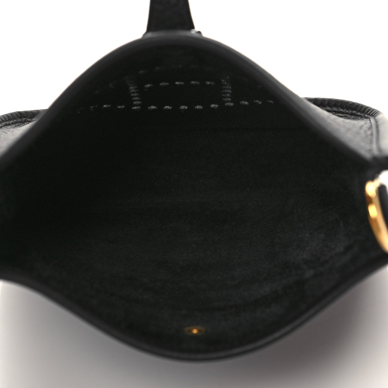 Hermes Taurillon Clemence Evelyne TPM Black 5 of 11