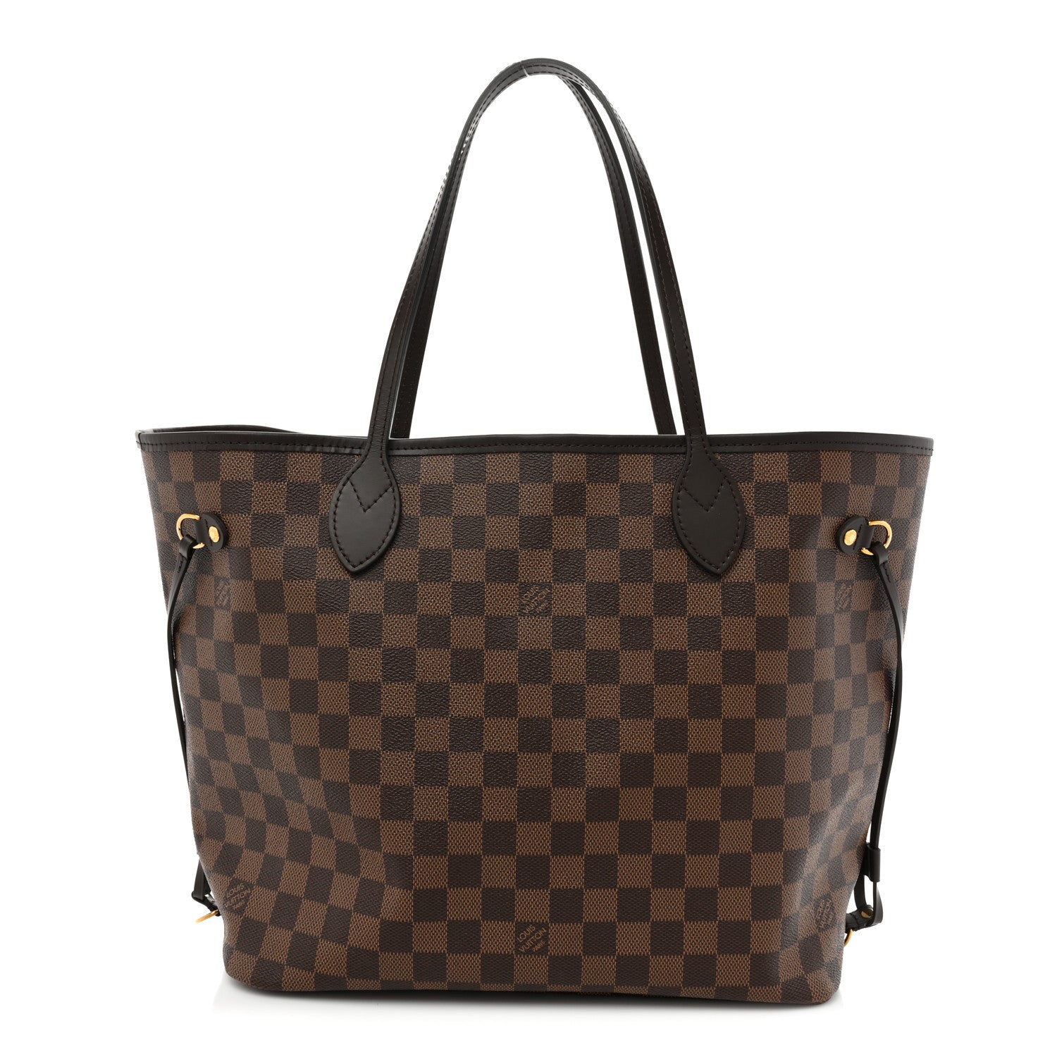 Louis Vuitton Damier Ebene Neo Neverfull MM Rose Ballerine 1 of 17