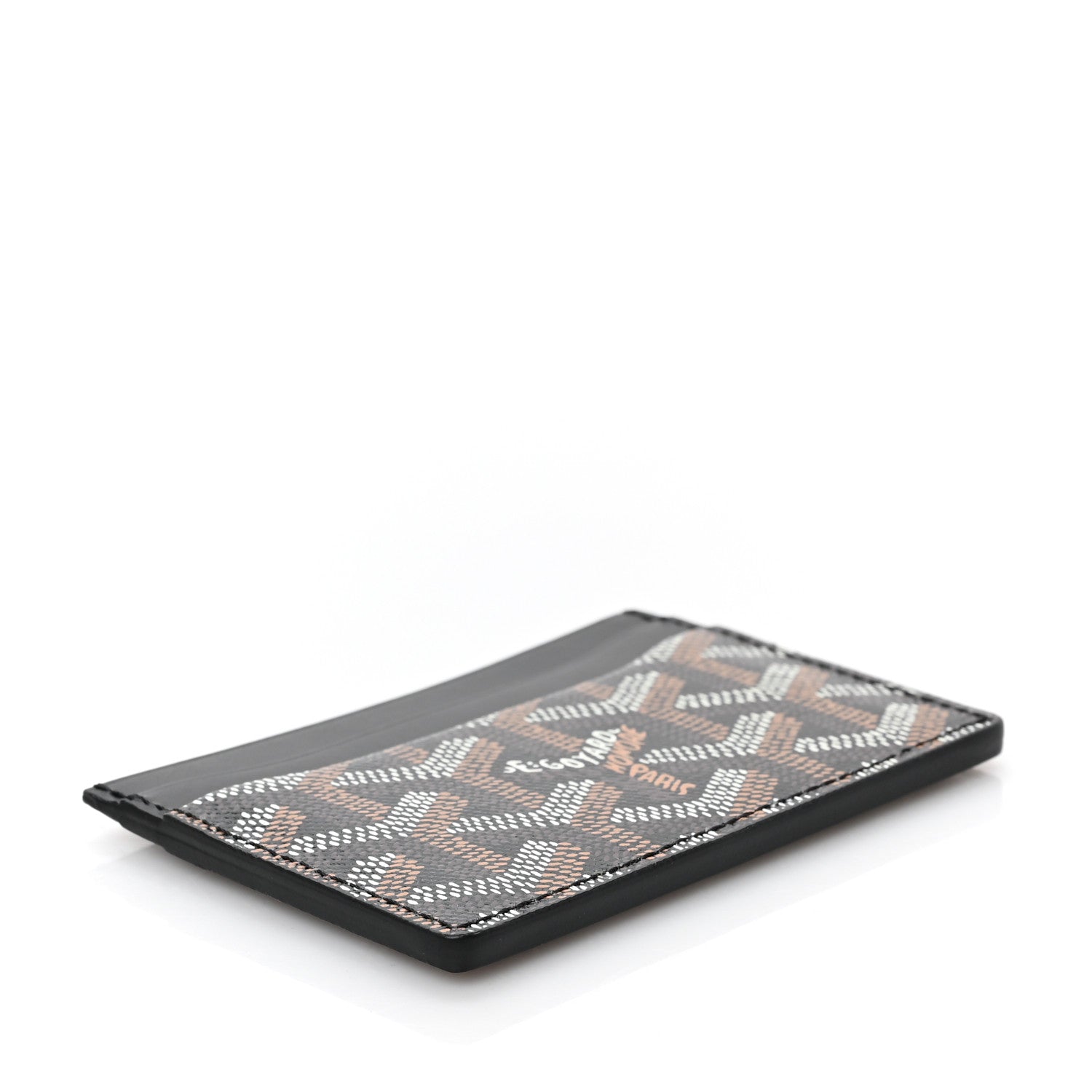 Goyard Goyardine Saint Sulpice Card Holder Black 4 of 6