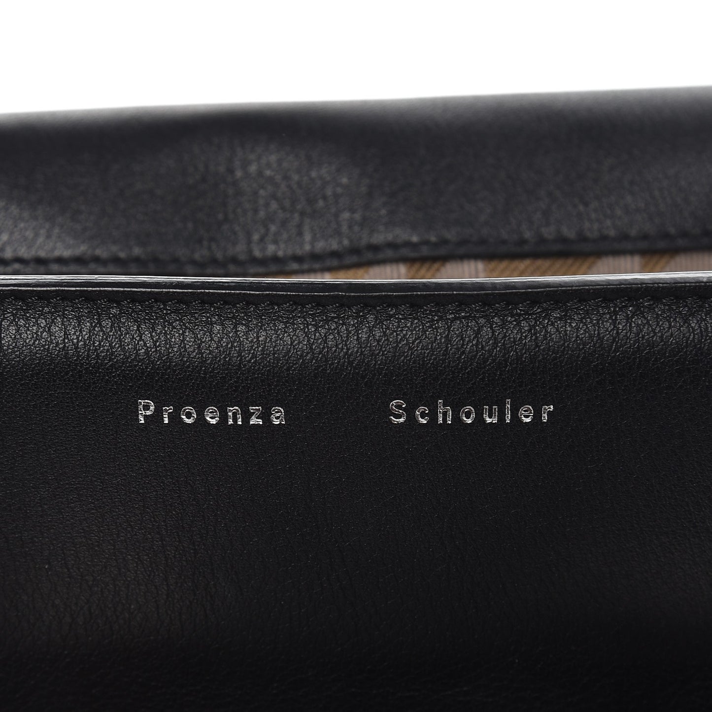 Calfskin PS11 Tiny Shoulder Bag Black