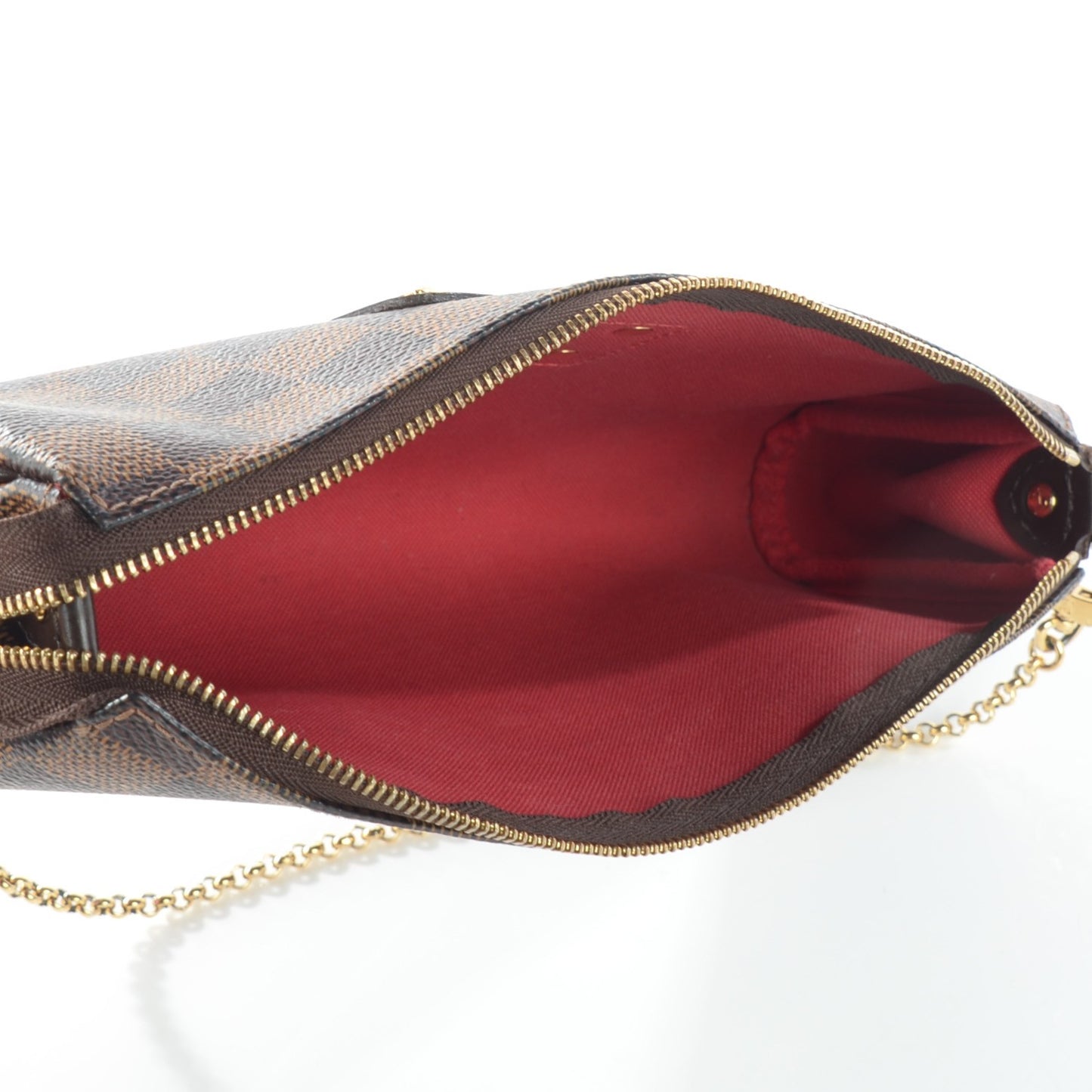 Damier Ebene Eva Clutch