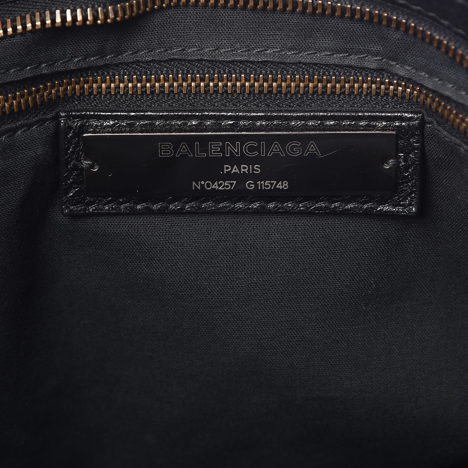 Balenciaga Agneau Classic Hardware City Black 5 of 6