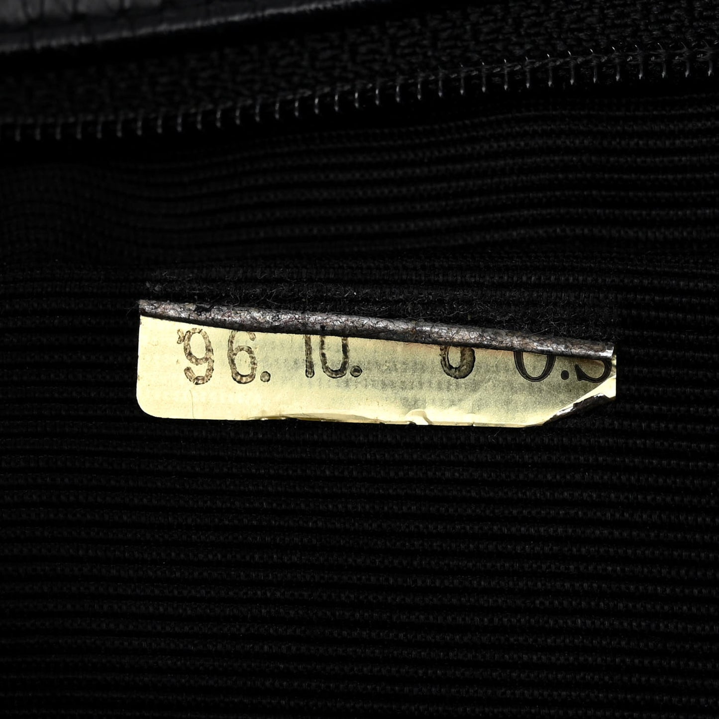 Lambskin Quilted Double Pocket Shoulder Bag Black