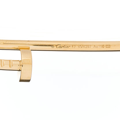 Cartier 18K Yellow Gold Small Juste Un Clou Bracelet 17 3 of 4