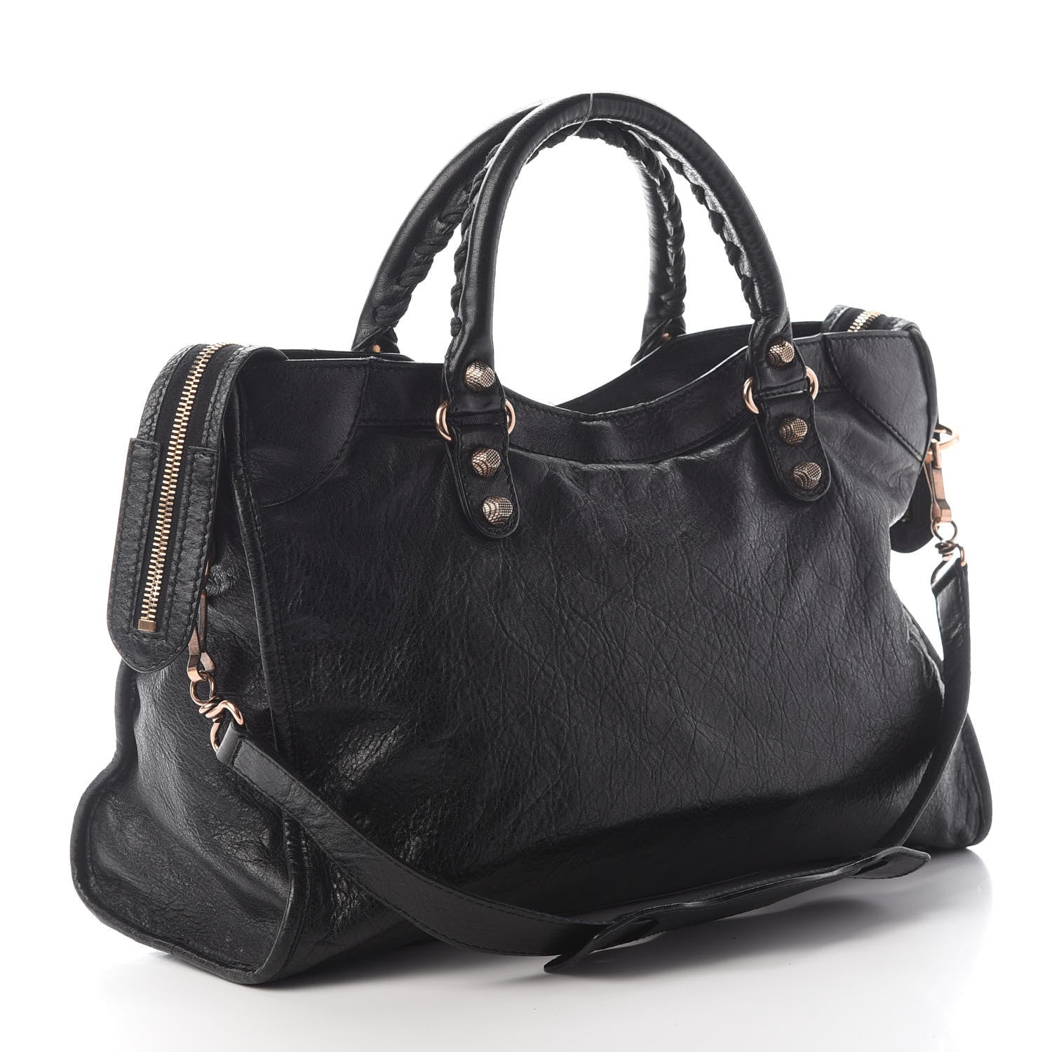 Balenciaga Agneau Giant 12 Rose Gold Hardware City 3 of 8