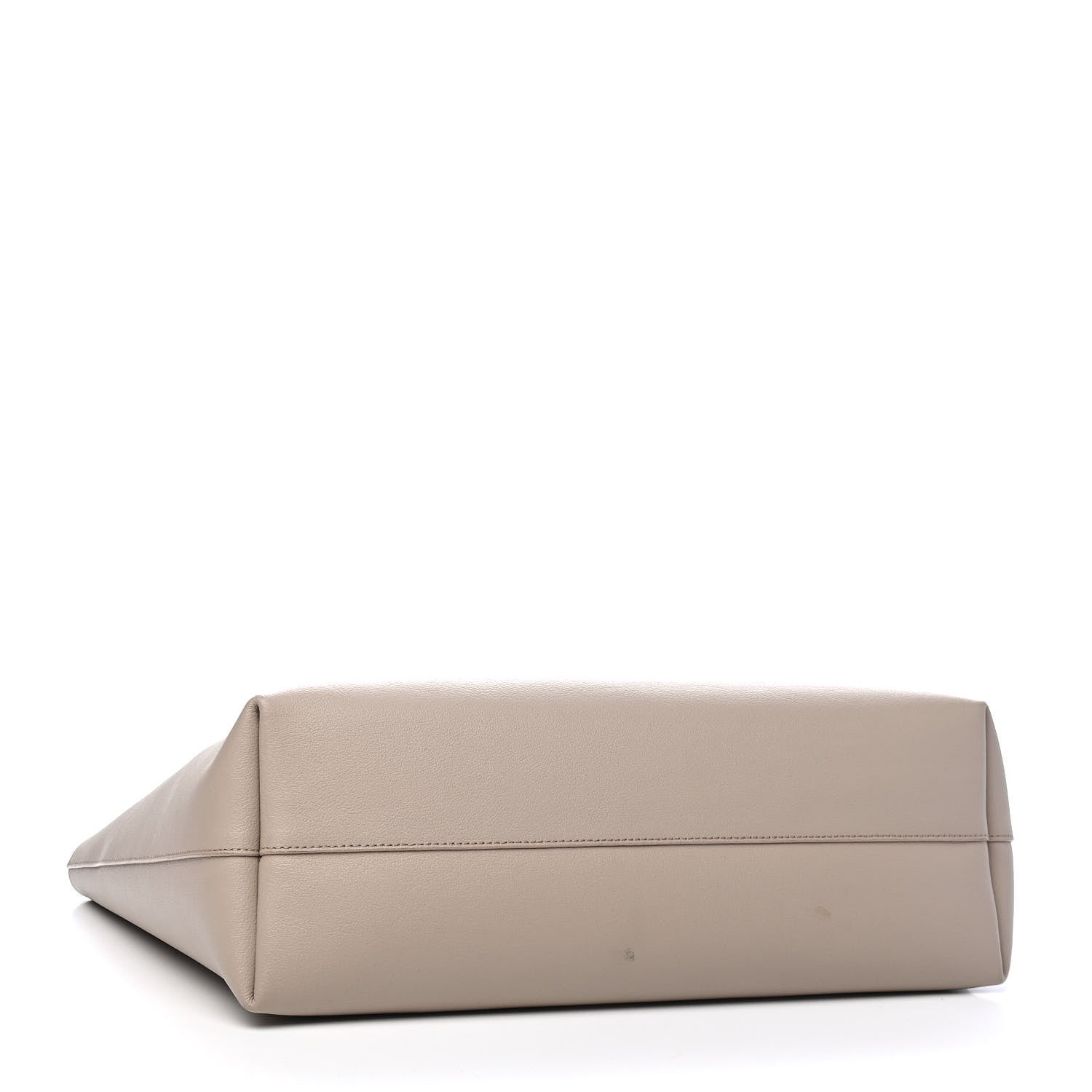 Saint Laurent Calfskin Large Shopping Tote Natural 4 of 10