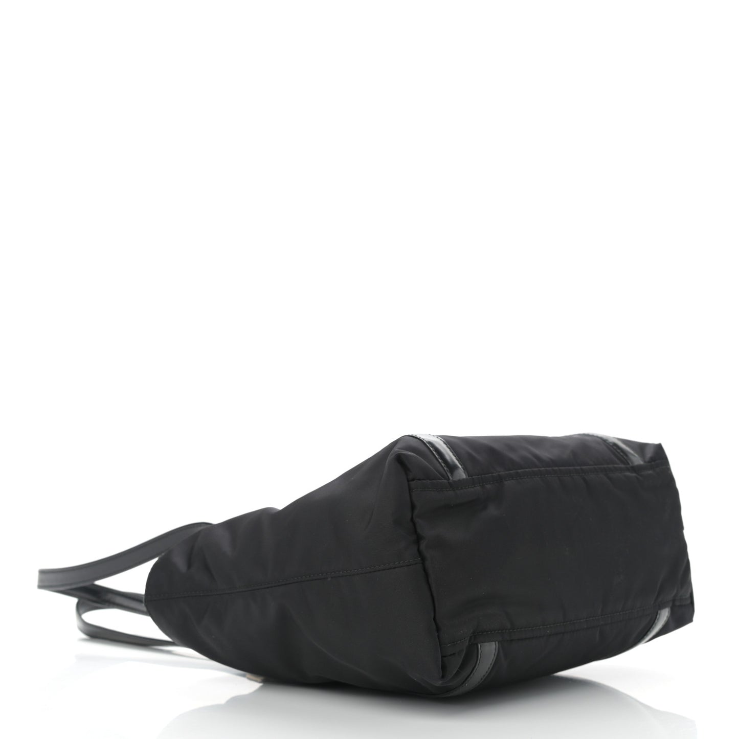 Tessuto Nylon Shopping Tote Black
