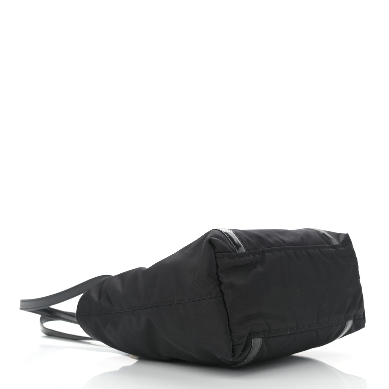 Prada Tessuto Nylon Shopping Tote Black 4 of 10