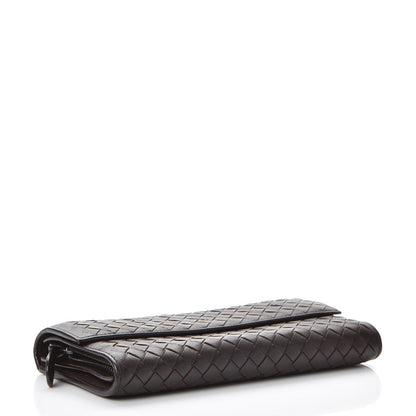 Bottega Veneta Nappa Intrecciato Continental Wallet Ebano 4 of 9