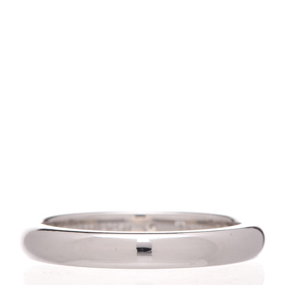 Tiffany Platinum Diamond Elsa Peretti Band Ring 49 5 3 of 5