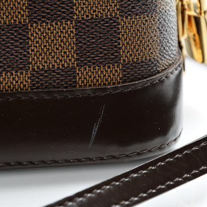 Louis Vuitton Damier Ebene Alma BB 9 of 12