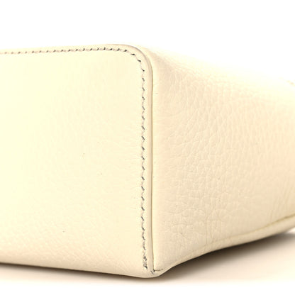 Loro Piana Tender Calfskin L19 Extra Pocket Pouch Whisper White 9 of 11