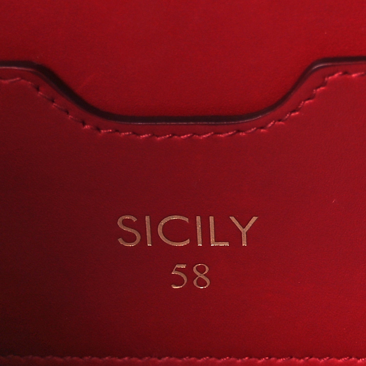Dolce & Gabbana Vitello Morbido Small Sicily 58 Bag Red 5 of 10