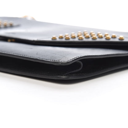 Saint Laurent Calfskin Studded Medium Betty Black 16 of 17