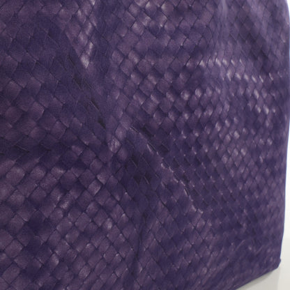 Bottega Veneta Nylon Intrecciolusion Maxi Tote Plum 5 of 8