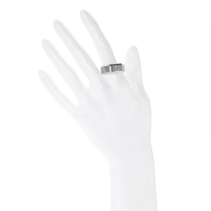Hermes Stainless Steel Toolbox Ring 60 2 of 5