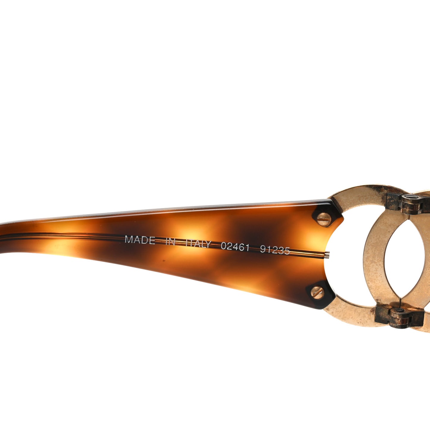 CC Logo Sunglasses 02461 Tortoise