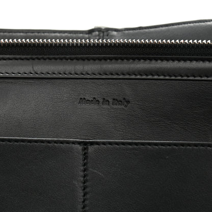 Celine Smooth Calfskin Small Tri-Fold Shoulder Bag Black 7 of 10