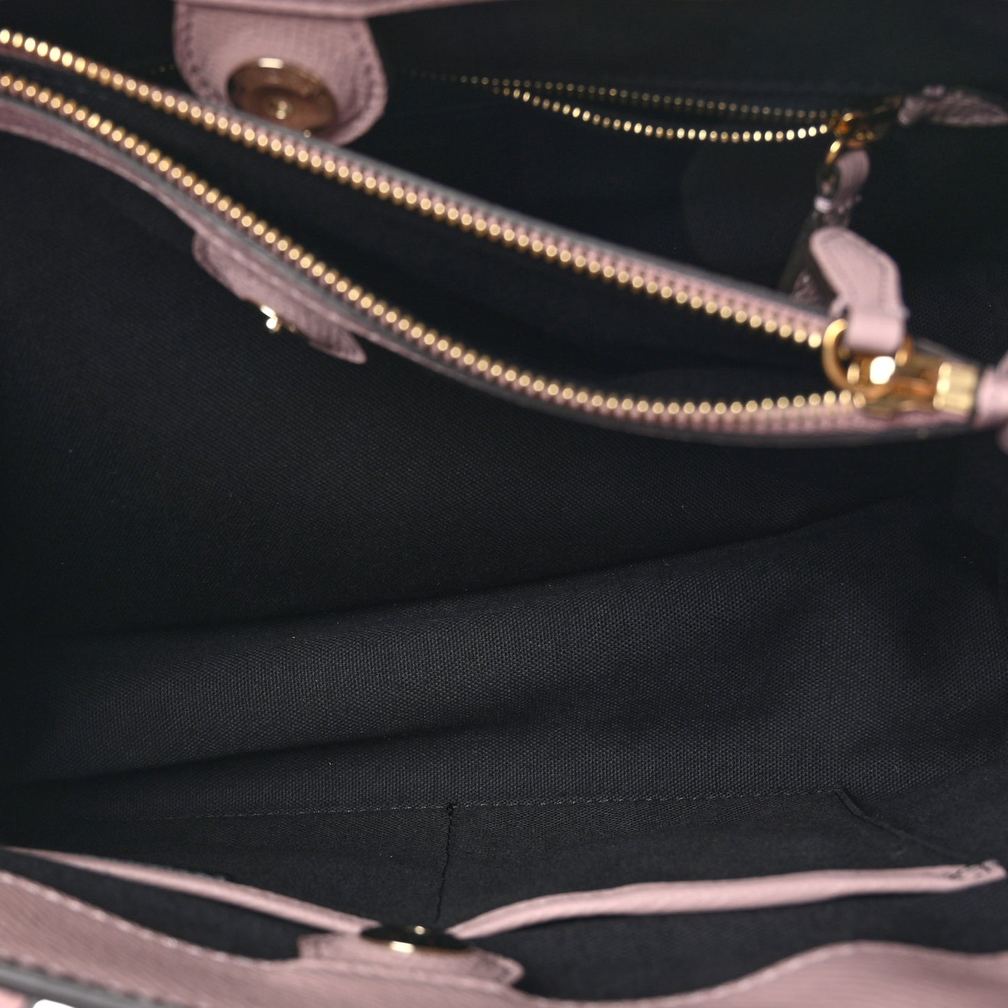 Derby Calfskin House Check Medium Banner Tote Pale Orchid