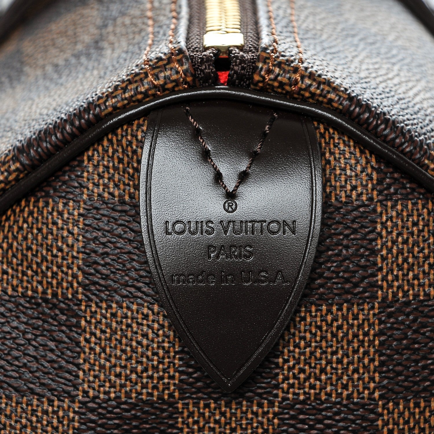 Louis Vuitton Damier Ebene Speedy 30 6 of 6