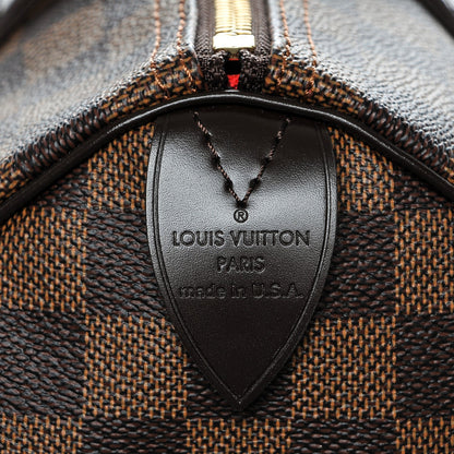 Louis Vuitton Damier Ebene Speedy 30 6 of 6