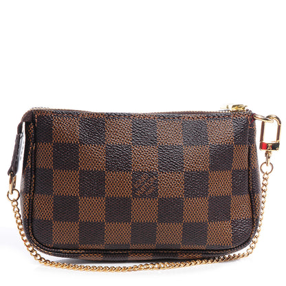 Louis Vuitton Damier Ebene Mini Pochette Accessories 1 of 7